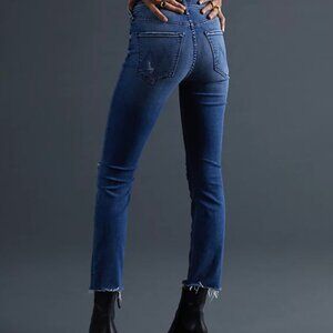 MOTHER The Dazzler High-Rise Straight Jeans $238 ~ Anthropologie